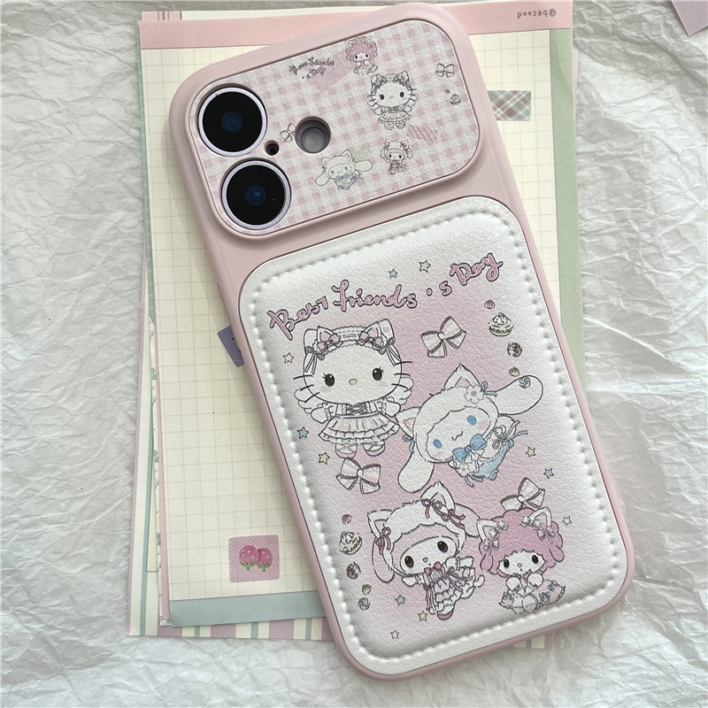 IPhone 17 Pro max 16 Pro Princess Melody Pattern Pattern Vỏ điện thoại chất liệu PU Chi tiết sản phẩm: