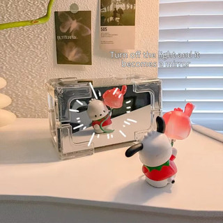 DIY Tulip Biển Gương Đèn Ngủ Led Đèn Ngủ Khối Ma Thuật Vật Liệu Trang Trí Handmade Sinh Nhật Lễ Tình Nhân Quà Tặng