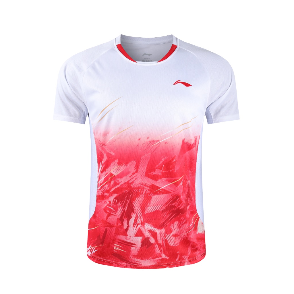 Bóng bàn và Áo Cầu Lông Li Ning ngắn tay, khô nhanh dành cho Nam và Nữ