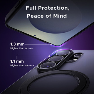 Ốp lưng từ tính 360° Chân Đế Xoay Cho Samsung S26 Ultra, Sạc Không Dây, Đế Để Bàn & Vỏ Chân Đế Nam Châm Cầm Tay