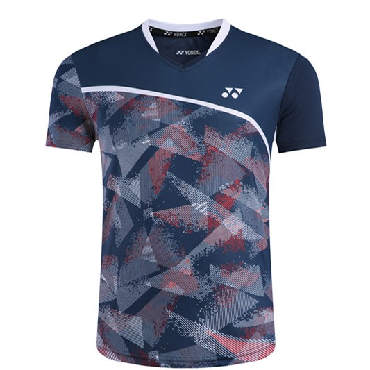 Áo sơ mi cầu lông YONEX tay ngắn dành cho cả nam và nữ, thoáng khí và khô nhanh
