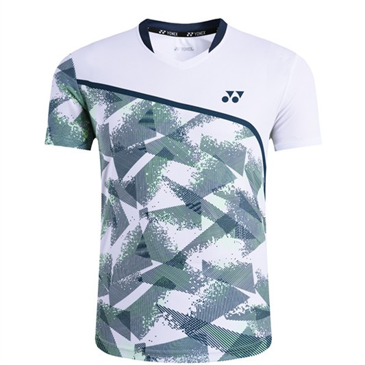 Áo sơ mi cầu lông YONEX tay ngắn dành cho cả nam và nữ, thoáng khí và khô nhanh