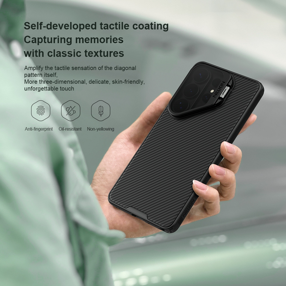 Nillkin Dành Cho Samsung Galaxy S26 Ultra Camshield ProP PC Từ Tính TPU Chống Sốc Chống Rơi Bảo Vệ Ống Kính Máy Ảnh Chân Đế Cứng Ốp lưng Ca