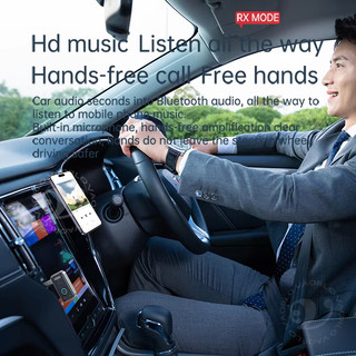 Mới Bluetooth 5.3 Xe Ô Tô AUX Bộ Chuyển Đổi Âm Thanh HiFi Âm Nhạc Stereo Bộ Thu Không Dây 3.5MM Có Mic Gọi Cho Bộ Xe Hơi