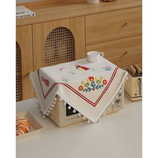 Vỏ chống bụi Bidao Lin-Yu | Vải Mini Waffle-Weave cho máy xay sinh tố / Máy xay đậu nành / Nồi cơm điện