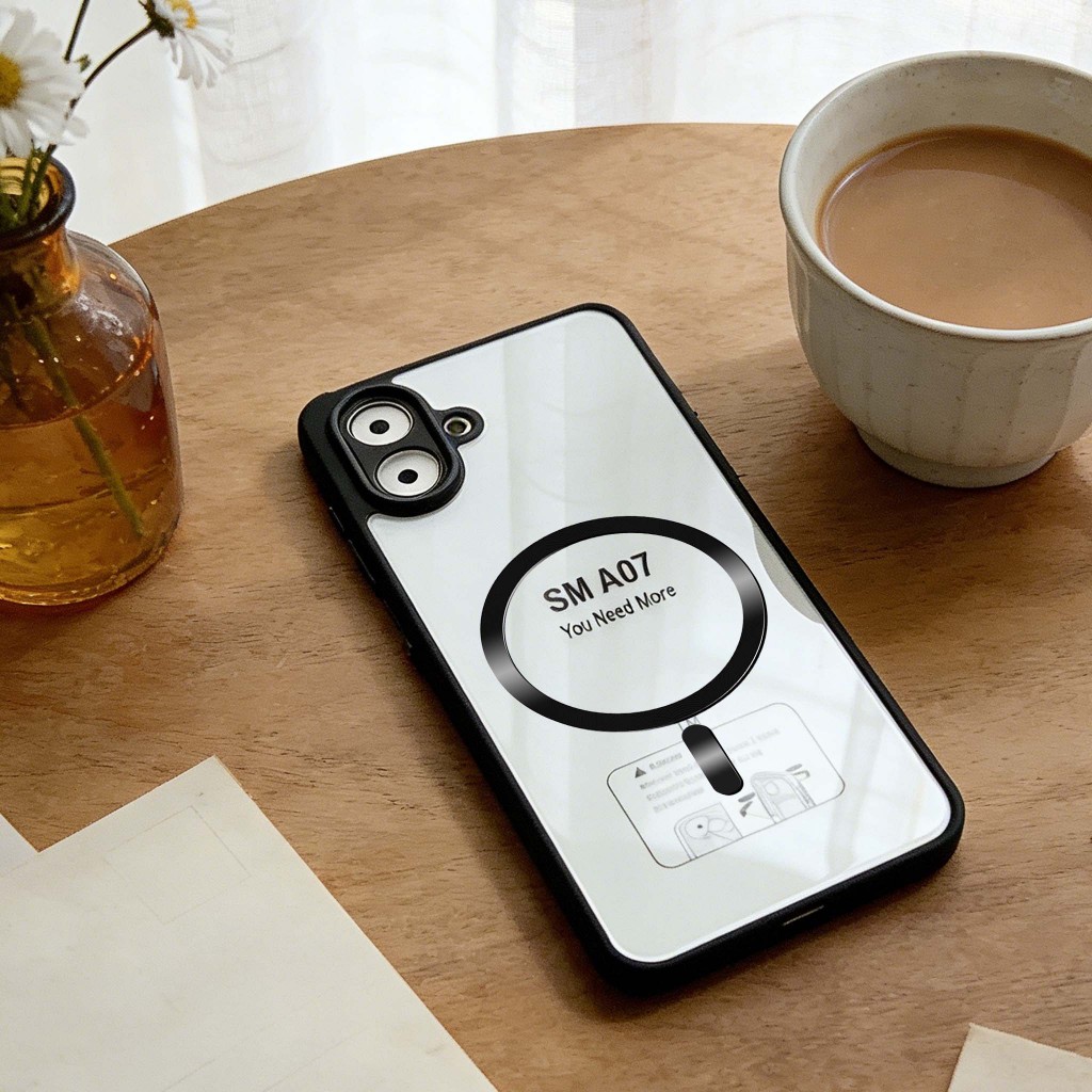 Ốp Điện Thoại Từ Tính Bảo Vệ Camera Chống Trầy Xước Phù Hợp Cho SMASUNG A03S A02S M02S A04E M04 F04 A05 A05S A06 A07 A10S A11 M11 A12 M12 F12 A13 Lite A04S A15 A16 4G 5G