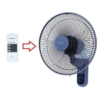 Quạt Điện Quốc Gia Panasonic F-400MS F-MU44R, F-409MS, Điều Khiển Từ Xa Quạt Treo Tường