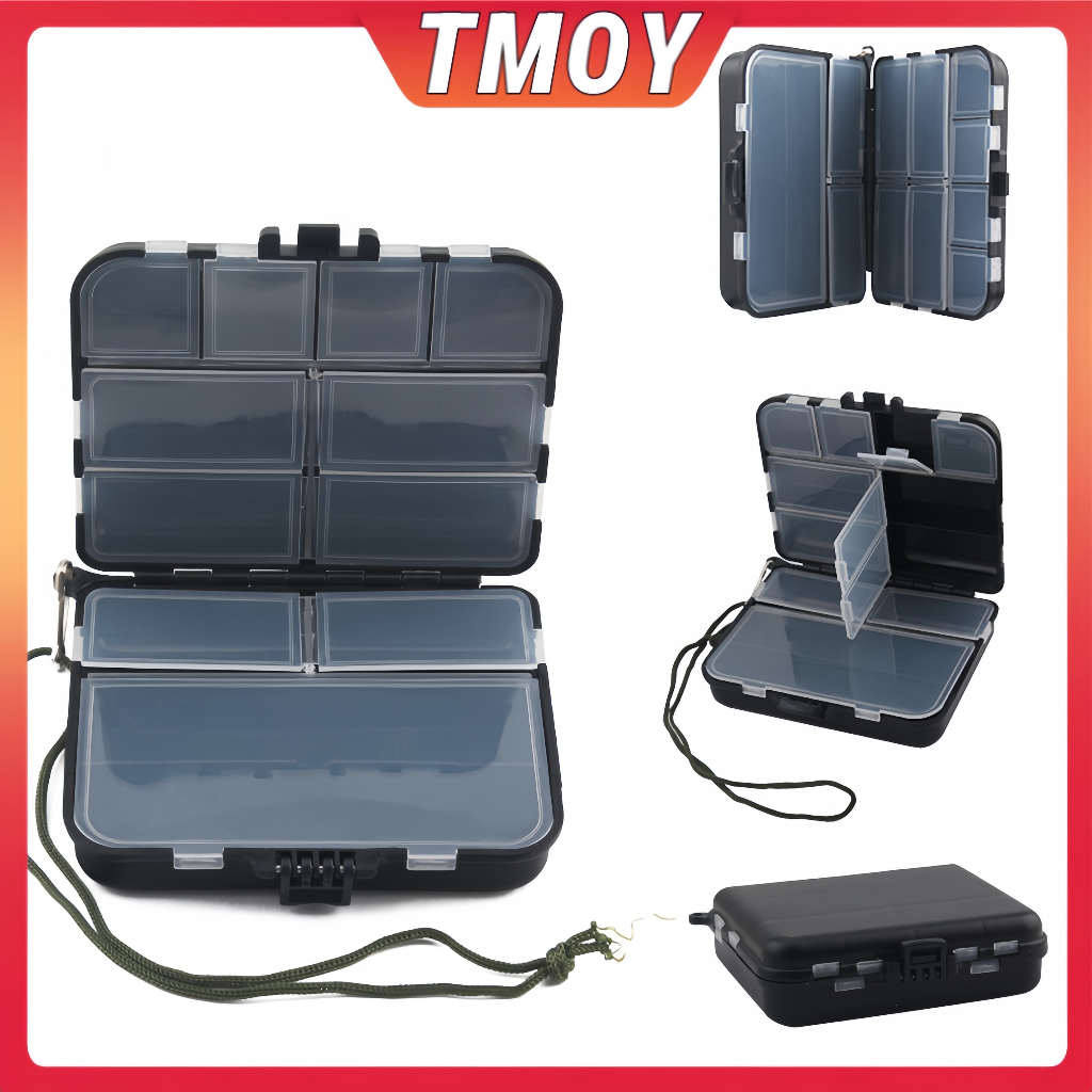 Tmoy Mồi Hộp Bảo Quản Phụ Kiện Câu Cá Hộp Phụ Kiện Câu Cá Móc Câu Bảo Quản Mồi Hộp TCVN