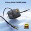 Bộ thu Bluetooth nút trực tiếp UGREEN, Bộ chuyển đổi âm thanh Bluetooth 6.0 được nâng cấp cho iPhone / Máy tính bảng / Máy tính bảng