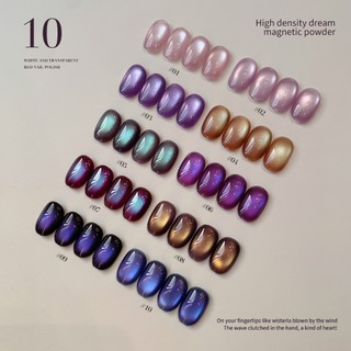 ANNIES Cat 's Eye Nail Polish Purple Series Độ bão hòa cao Mix Match Color Series Đóng hộp 5g