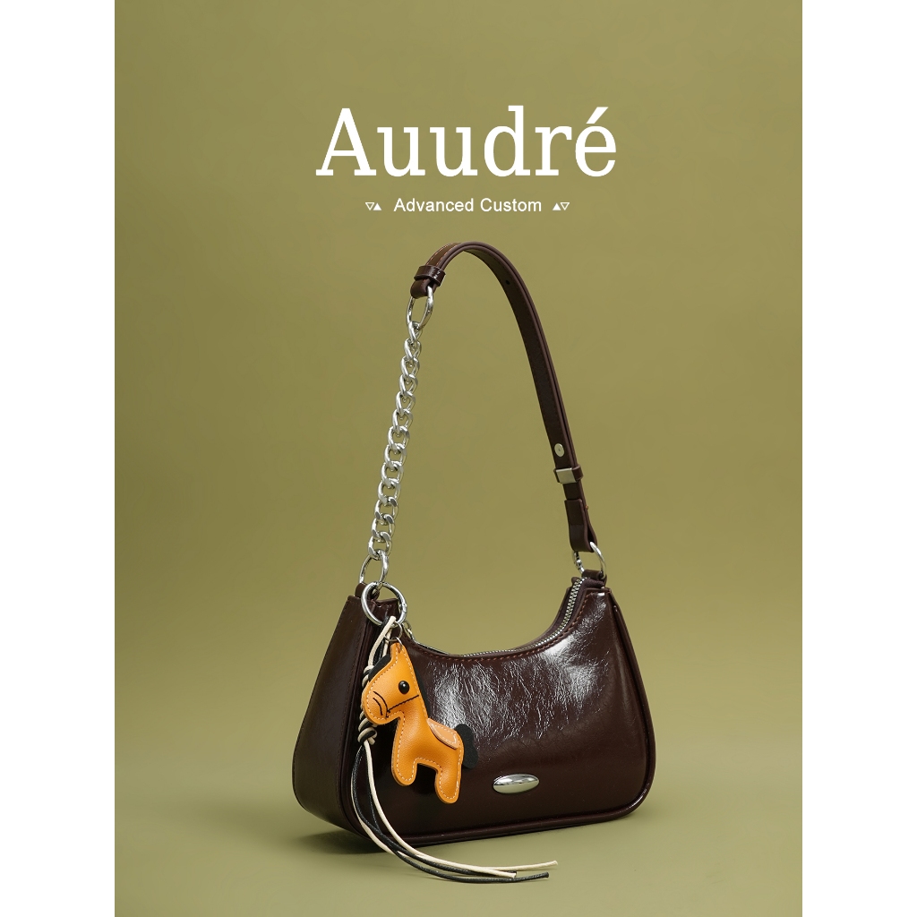 Auudre Retro Niche Vai Nách Túi Đi Lại Túi Đeo Ngang