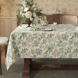 2026 US-Lux Khăn trải bàn PVC | Nước / Dầu / Chống nhiệt, Lau sạch Vintage Runner