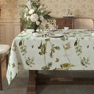 2026 US-Lux Khăn trải bàn PVC | Nước / Dầu / Chống nhiệt, Lau sạch Vintage Runner