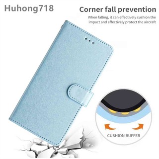 Dành Cho OPPO A17 A18 A36 A38 A54 A57 A58 A74 A76 A77 A78 A79 A93 A94 A96 A98 2022 4G 5G Flip Case Họa Tiết Lụa Silicon Mềm Full Cover Chống Sốc Đựng Thẻ Đứng