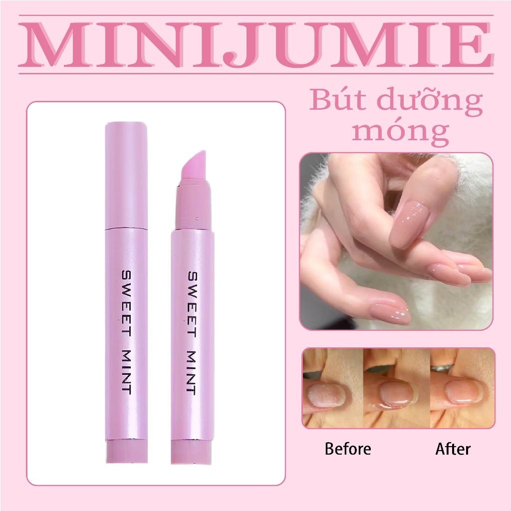 Dụng cụ làm móng, bút thạch anh đa chức năng, sơn móng tay, kem dưỡng ẩm biểu bì, serum chăm sóc móng tay, nhẹ nhàng trên tay.