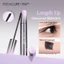 FOCALLURE Kéo dài lên Mascara chống thấm nước Nâng cao hàng mi được xác định Bàn chải được cấp bằng sáng chế không chứa nước Phù hợp với mọi mắt Ánh sáng chống chuyển 7.3g