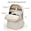 Ba lô chống nước dành cho nữ, Thích hợp cho máy tính xách tay 15,6 inch, Ba lô học sinh dung tích lớn, Ba lô du lịch