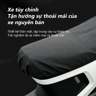 SEAMETAL Ghế Xe Máy Đa Năng Xe Máy Pad Bao Mềm Mại Thoải Mái Thoáng Khí Có Thảm Cho Xe Máy Phụ Kiện