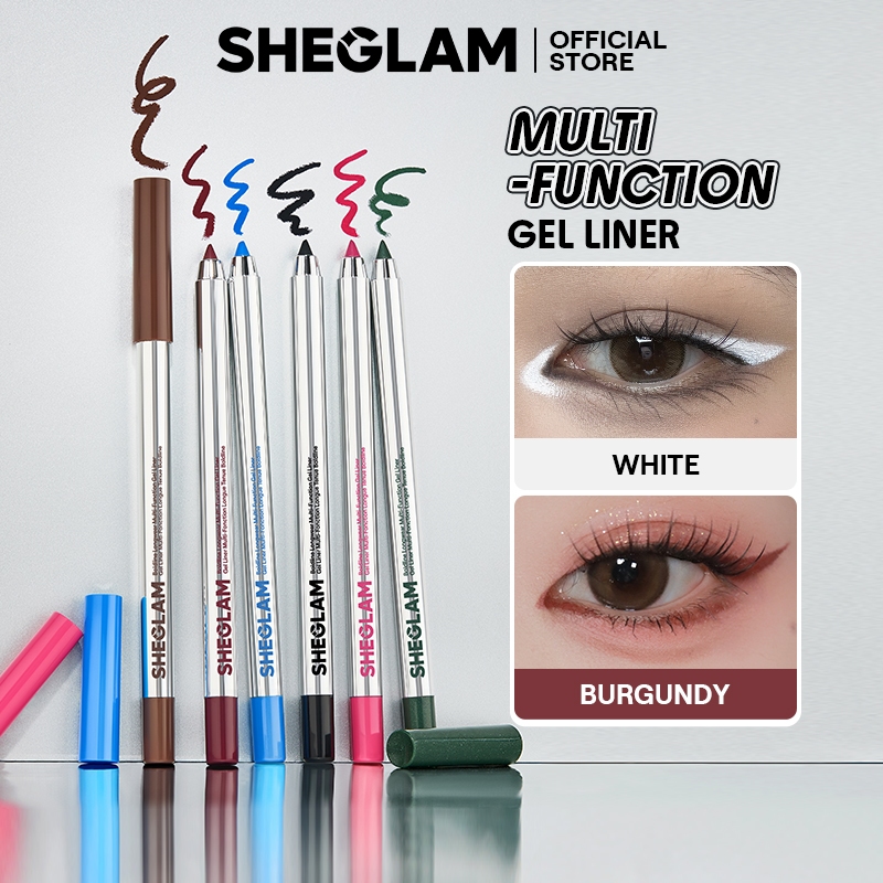 Bút Kẻ Mắt SHEGLAM Đa Chức Năng Lâu Trôi Nhiều Màu