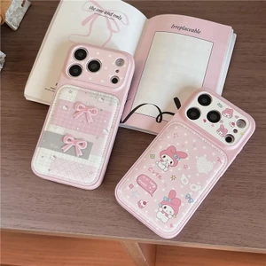 IPhone 17 Pro max 16 Pro max The Butterfly Knot Melody pattern Vỏ điện thoại