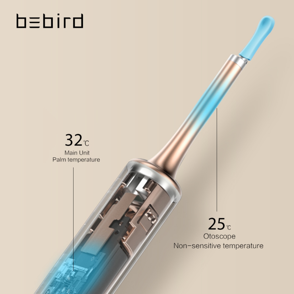 Bebird T15 lấy ráy tai có camera | Nội soi HD 1080P có đèn LED | Dụng cụ tẩy mụn đầu đen & tẩy mụn trứng cá mặt