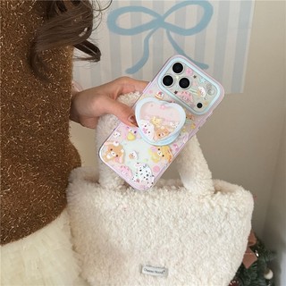 IPhone 17 Pro max 16 Pro max Mẫu thỏ tráng miệng Chất liệu TPU xử lý IMD Vỏ điện thoại hai trong một