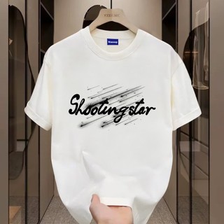 ✨Hàng có sẵn✨WASSUP áo thun nam in chữ sao băng - Mẫu mới! 100% cotton, thời trang, Unisex.