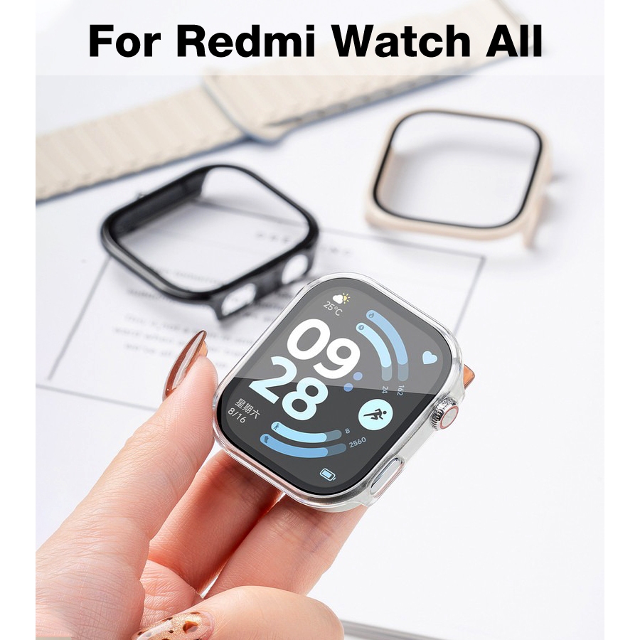 Ốp lưng nam nữ Phim tích hợp Vỏ bảo vệ chống sốc chống trầy xước Thích hợp cho Redmi xiaomi Redmi Watch 5 5lite 5Acitve 4 3Active 3 2Lite 2 Vỏ bảo vệ