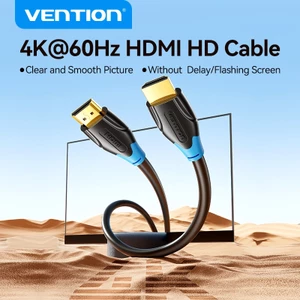 Vention Cáp HDMI 4K/60HZ HDMI 2.0 3D dành cho TV LCD/màn hình máy chiếu HD 1080p PS4/3 Xbox/máy tính bàn