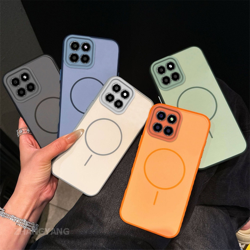 Ốp Lưng Cho Honor X7D X7C X6C X6B Ốp Điện Thoại Silicon Chống Rơi Da Cao Cấp Có Va Chạm Màu Sắc Thẩm Mỹ Thiết Kế Mới Phổ Biến Cho Nam Và Nữ