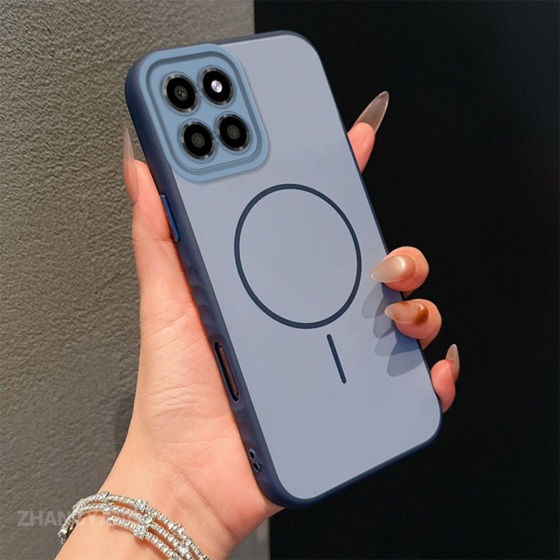 Ốp Lưng Cho Honor X7D X7C X6C X6B Ốp Điện Thoại Silicon Chống Rơi Da Cao Cấp Có Va Chạm Màu Sắc Thẩm Mỹ Thiết Kế Mới Phổ Biến Cho Nam Và Nữ