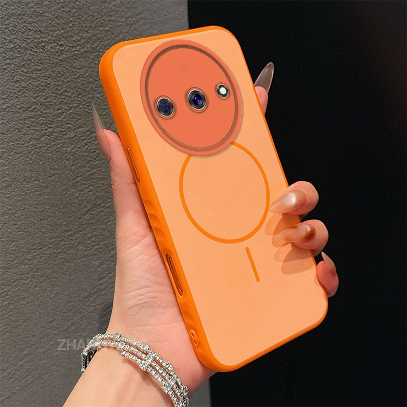 Ốp Lưng Cho Redmi A3 4G Da Cao Cấp Cảm Giác Silicon Chống Rơi Ốp Lưng Điện Thoại Chống Rơi Màu Thẩm Mỹ Thiết Kế Mới Phổ Biến Cho Nam Và Nữ