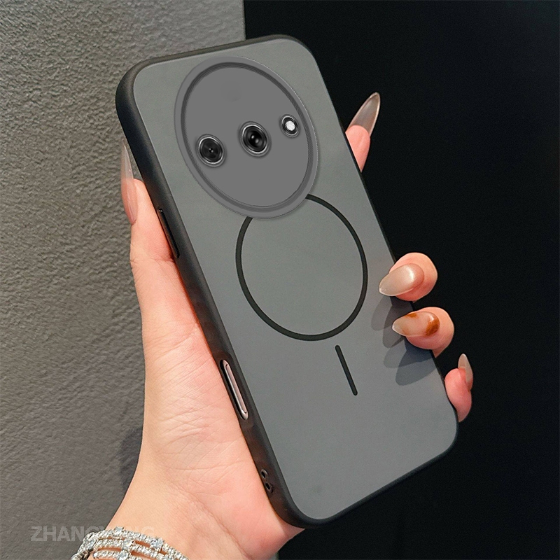 Ốp Lưng Cho Redmi A3 4G Da Cao Cấp Cảm Giác Silicon Chống Rơi Ốp Lưng Điện Thoại Chống Rơi Màu Thẩm Mỹ Thiết Kế Mới Phổ Biến Cho Nam Và Nữ