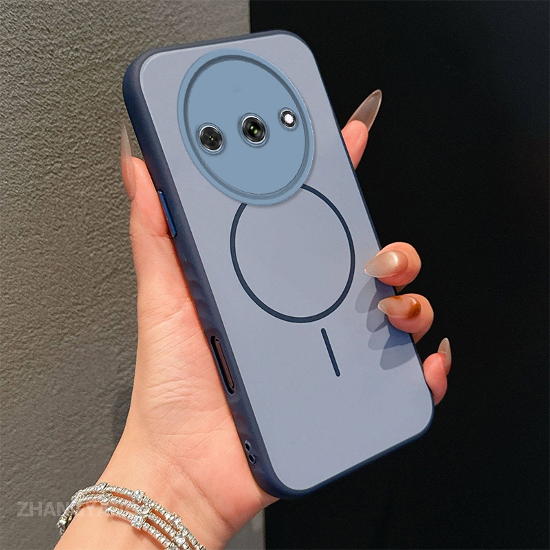 Ốp Lưng Cho Redmi A3 4G Da Cao Cấp Cảm Giác Silicon Chống Rơi Ốp Lưng Điện Thoại Chống Rơi Màu Thẩm Mỹ Thiết Kế Mới Phổ Biến Cho Nam Và Nữ