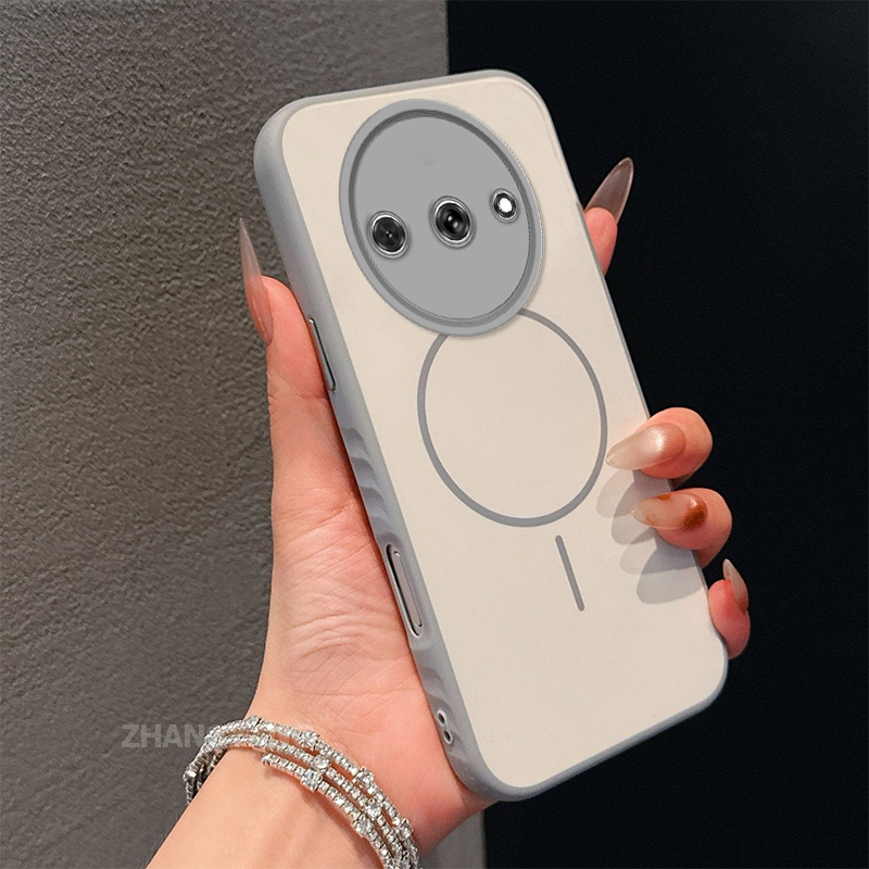 Ốp Lưng Cho Redmi A3 4G Da Cao Cấp Cảm Giác Silicon Chống Rơi Ốp Lưng Điện Thoại Chống Rơi Màu Thẩm Mỹ Thiết Kế Mới Phổ Biến Cho Nam Và Nữ