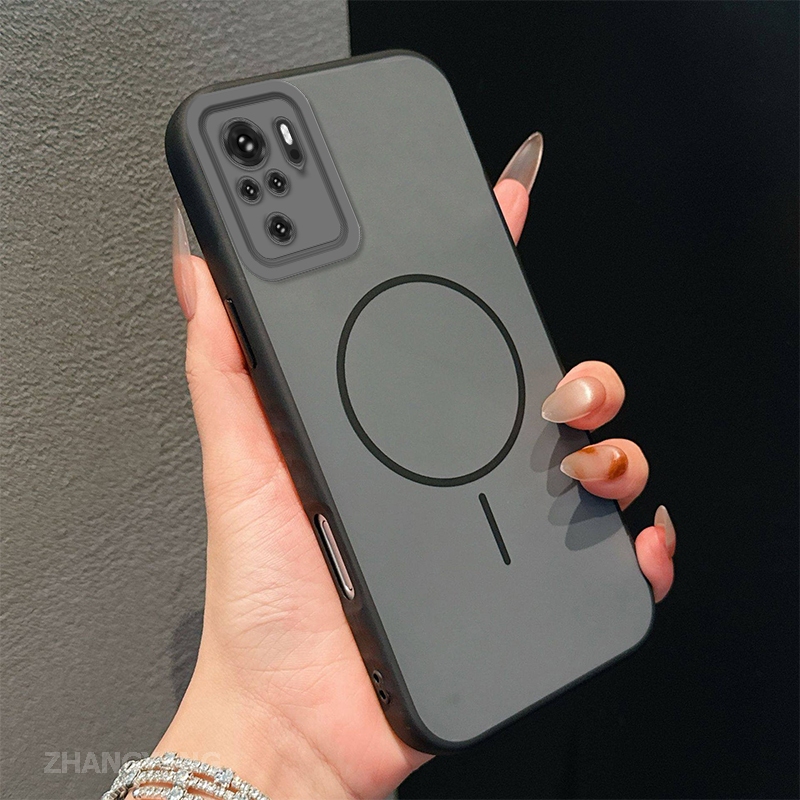 Ốp Lưng Cho Redmi Note 10 4G Note 10 Pro 4G Da Cao Cấp Cảm Giác Silicon Chống Rơi Vỏ Điện Thoại Với Màu Sắc Thẩm Mỹ Va Chạm Thiết Kế Mới Phổ Biến Cho Nam Và Nữ
