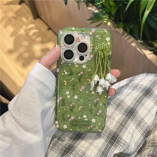 IPhone 17 Pro max 15 Pro Viền họa tiết in hoa chất liệu TPU Vỏ điện thoại xử lý IMD