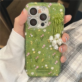 IPhone 17 Pro max 15 Pro Viền họa tiết in hoa chất liệu TPU Vỏ điện thoại xử lý IMD
