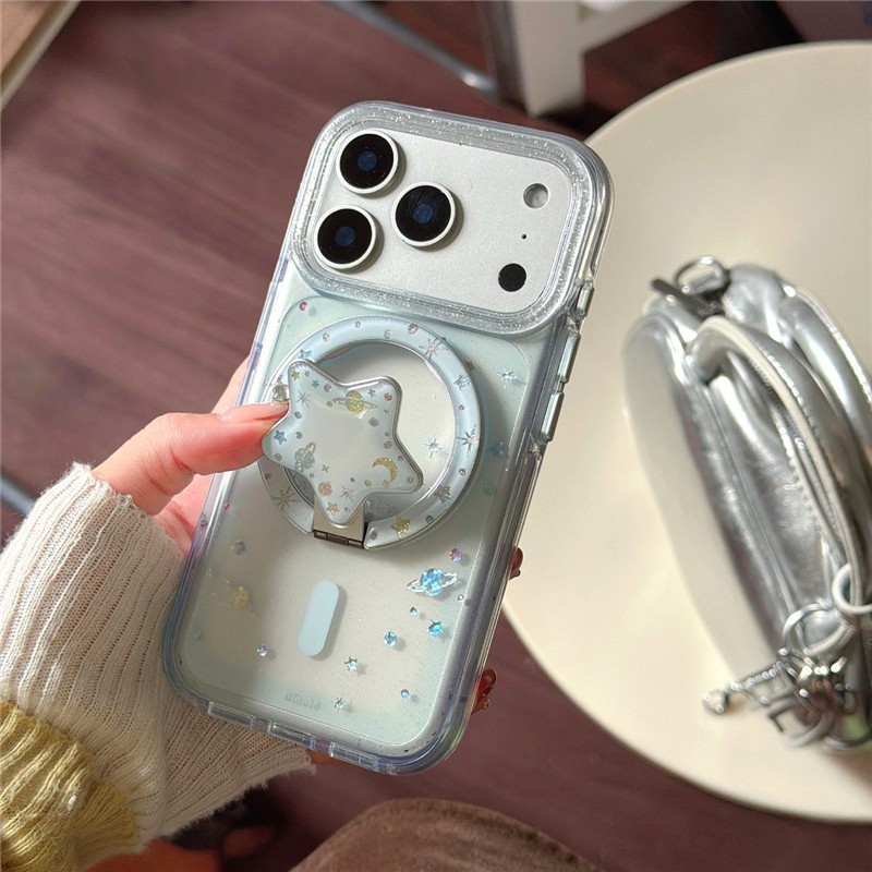 IPhone 17 Pro max 16 Pro max Họa tiết hành tinh đầy màu sắc Chất liệu TPU xử lý IMD