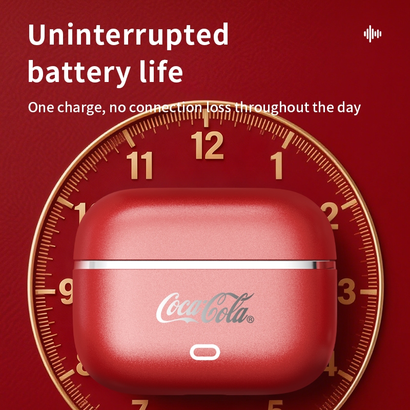Tai nghe Coca-Cola CX02 trong tai Bluetooth 6.0 Âm thanh vòm có Mic | BigBuy360 - bigbuy360.vn