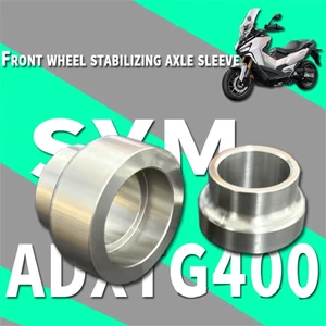 Dành Cho SYM ADXTG 400 ADXTG400 Thép Không Gỉ Bánh Trước Trục Lót Bushing Ổn Định Mặt Trước Bushing Thay Thế Các Bộ Phận