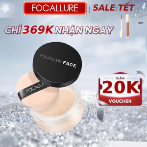 Phấn phủ FOCALLURE 3 màu sắc tùy chọn trang điểm nền thời trang 7g