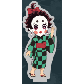 Đế Acrylic Demon Slayer - Tanjiro, Nezuko, Zenitsu, Inosuke Hình Anime Trang Trí Bàn Làm Việc
