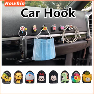 Móc Xe Ô Tô Ghế Sau Hoạt Hình Móc Mini Sáng Tạo Dễ Thương Xe Dính Đa Năng Móc Mini