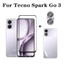 3in1 Cho Tecno Spark Go 3 Kính Cường Lực Phim Cho Tecno Spark Go 2 1 1S Go2025 Kính Cường Lực Bảo Vệ Màn Hình + Phim Ống Kính + Phim Mặt Sau