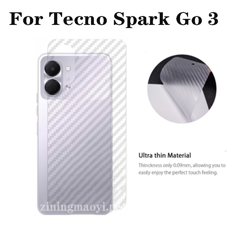 3in1 Dành Cho Tecno Spark Go 3 Phim Gốm Cho Tecno Spark Go 2 1 1S Go 2025 Phim Gốm Mềm Bảo Vệ Màn Hình + Phim Ống Kính + Phim Mặt Sau
