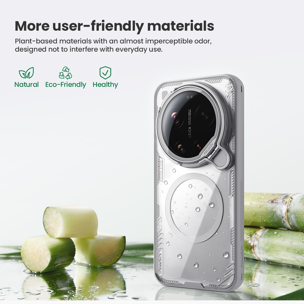 Nillkin Cho Xiaomi 17 Ultra Iceblade Chống Sốc Từ Tính Bảo Vệ Ống Kính Máy Ảnh Chân Đế Ốp Lưng Cứng Vỏ Điện Thoại Vỏ