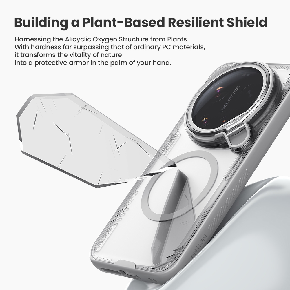 Nillkin Cho Xiaomi 17 Ultra Iceblade Chống Sốc Từ Tính Bảo Vệ Ống Kính Máy Ảnh Chân Đế Ốp Lưng Cứng Vỏ Điện Thoại Vỏ