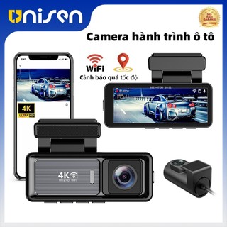 Unisen X20 Camera hành trình ô tô Cảnh báo vượt tốc độ 3840x2160 IPS ghi hình vòng lặp 24 giờ