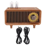 Loa Bluetooth Không Dây Bằng Gỗ FM Retro Radio Loa Siêu Trầm Hỗ Trợ Thẻ TF Chữ U Có Đèn LED MP3 Soundbar Di Động — ảnh 4